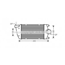 PR4058 AVA QUALITY COOLING Интеркулер