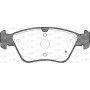 BPA0586.00 OPEN PARTS Комплект гальмівних колодок дисковий гальм