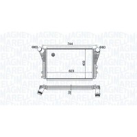 351319204050 MAGNETI MARELLI Интеркулер