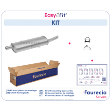 FS17029 Faurecia Глушник вихлопних газів кінцевий