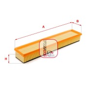 S 3606 A SOFIMA Повітряний фільтр