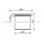 FDV459 AVA QUALITY COOLING Випарник кондиціонера