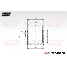 72948060 MAXTECH Поршень корпус скоби гальма
