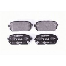 8DB 355 012-971 HELLA PAGID Комплект гальмівних колодок дисковий гальм
