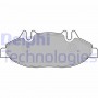 LP1947 DELPHI Комплект гальмівних колодок дисковий гальм
