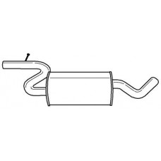 60494 SIGAM Середній глушник вихлопних газів
