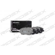 402B0582 RIDEX Комплект гальмівних колодок дисковий гальм