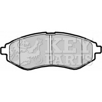 KBP1879 KEY PARTS Комплект гальмівних колодок дисковий гальм