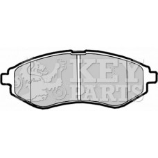 KBP1879 KEY PARTS Комплект гальмівних колодок дисковий гальм