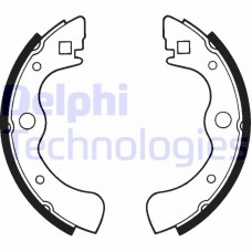 LS1213 DELPHI Комплект гальмівних колодок