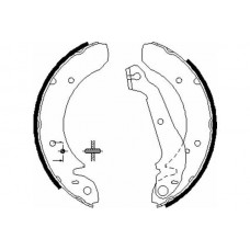 KBS-3417 KAVO PARTS Комплект гальмівних колодок
