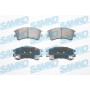 5SP878 SAMKO КомплеК т гальмівних колодок, дискове гальмо