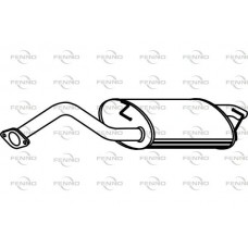 P6960 FENNO Глушник вихлопних газів кінцевий