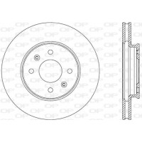 BDA2830.20 OPEN PARTS Гальмівний диск
