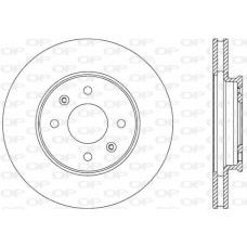 BDA2830.20 OPEN PARTS Гальмівний диск