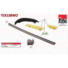 TCK138WO FAI AutoParts Комплект цілі приводу розподільного валу