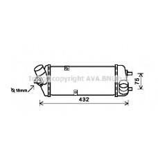 HY4235 AVA QUALITY COOLING Интеркулер