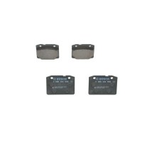 0 986 494 568 BOSCH Комплект гальмівних колодок дисковий гальм