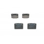 0 986 494 568 BOSCH Комплект гальмівних колодок дисковий гальм