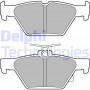 LP3268 DELPHI Комплект гальмівних колодок дисковий гальм
