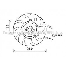 AI7503 AVA QUALITY COOLING Вентилятор охолодження двигуна