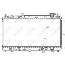 WG1723619 WILMINK GROUP Радіатор охолодження двигуна