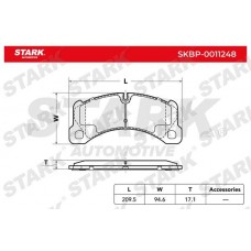 SKBP-0011248 Stark Комплект гальмівних колодок дисковий гальм