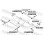 1029003KIT FEBEST Болт регулювання розвалу коліс