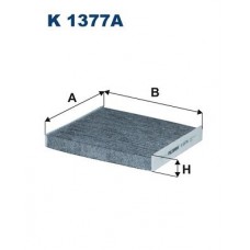 K 1377A FILTRON Фільтр повітря у внутрішньому просторі