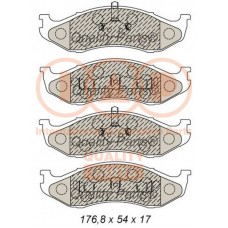 704-21050G IAP QUALITY PARTS КомплеК т гальмівних колодок, дискове гальмо