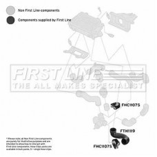 Трубка наддуваемого повітря FIRST-LINE FTH1119