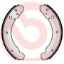 S 85 501 BREMBO Комплект гальмівних колодок