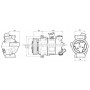 VNAK341 AVA QUALITY COOLING Компресор кондиціонера