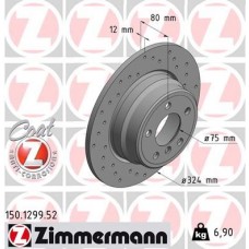 150.1299.52 ZIMMERMANN Гальмівний диск
