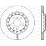 BDR2349.20 OPEN PARTS Гальмівний диск