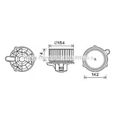 HY8348 AVA QUALITY COOLING Вентилятор салону