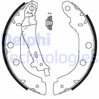 LS1828 DELPHI Комплект гальмівних колодок