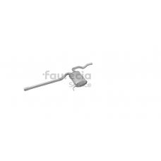 FS80236 Faurecia Середній глушник вихлопних газів