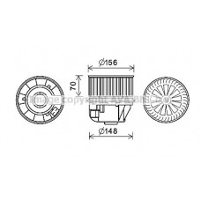 FD8630 AVA QUALITY COOLING Вентилятор салону