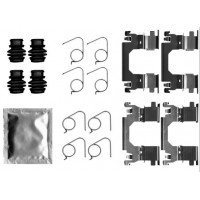 MBA0053 MINTEX Комплектуючі колодки дискового гальма