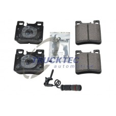 02.35.130 TRUCKTEC AUTOMOTIVE КомплеК т гальмівних колодок, дискове гальмо