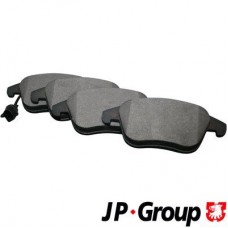 1163607210 JP GROUP Комплект гальмівних колодок дисковий гальм