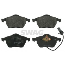 30 91 6398 SWAG Комплект гальмівних колодок дисковий гальм