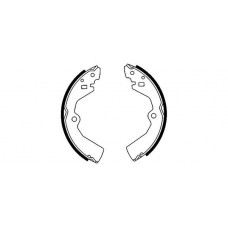 8DB 355 000-931 HELLA PAGID Комплект гальмівних колодок