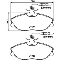 PCP1401 DON Комплект гальмівних колодок дисковий гальм