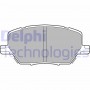 LP3184 DELPHI КомплеК т гальмівних колодок, дискове гальмо