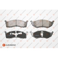 1617267480 EUROREPAR Комплект гальмівних колодок дисковий гальм
