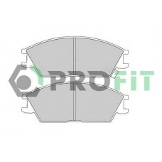 5000-0435 PROFIT Комплект гальмівних колодок дисковий гальм