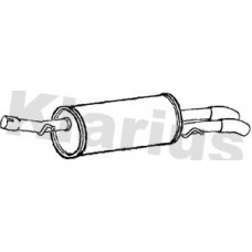 230892 KLARIUS Глушник вихлопних газів кінцевий