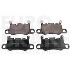 5502225619 EUROBRAKE Комплект гальмівних колодок дисковий гальм